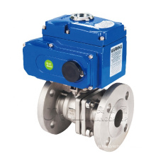 SIT flanged hard seal electric motorized water ball valve